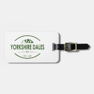 Etiqueta De Bagagem Parque Nacional Yorkshire Dales