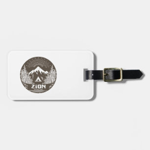 Etiqueta De Bagagem Parque Nacional Zion