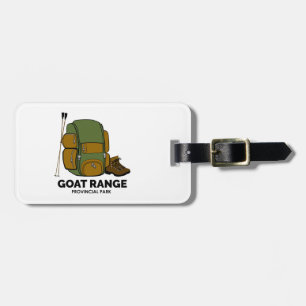Etiqueta De Bagagem Parque Provincial de Goat Range