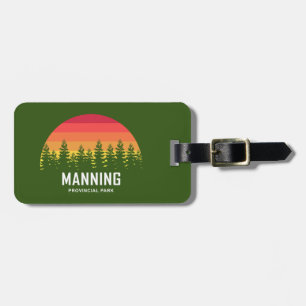 Etiqueta De Bagagem Parque Provincial de Manning
