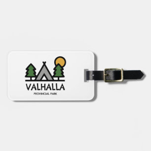 Etiqueta De Bagagem Parque Provincial de Valhalla