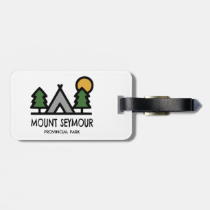 Etiqueta De Bagagem Parque Provincial Mount Seymour