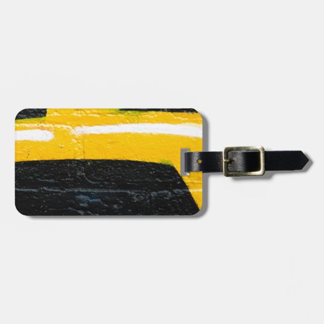 Etiqueta De Bagagem parte do todo (Frente Horizontal)