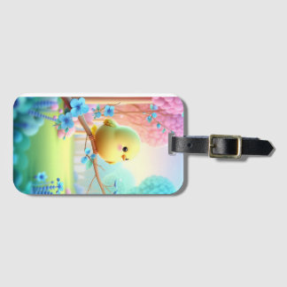 Etiqueta De Bagagem “Pastel Bloom – Design Elegante de Capa de Telefon