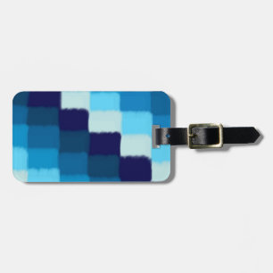 Etiqueta De Bagagem Patch Azul