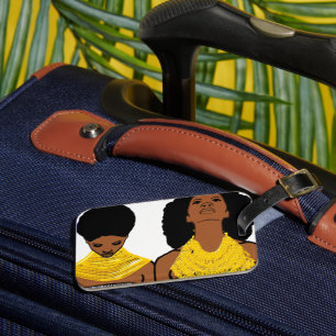 Etiqueta De Bagagem Patrimônio AFRICAN