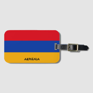 Etiqueta De Bagagem Patriótico Nacional da Armênia