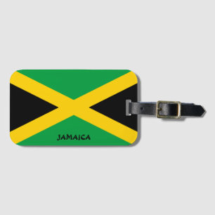 Etiqueta De Bagagem Patriótico Nacional da Jamaica
