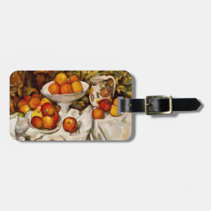 Etiqueta De Bagagem Paul Cezanne Maçãs Laranjas Impressionismo