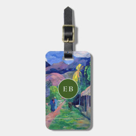 Etiqueta De Bagagem Paul Gauguin - Rua no Taiti