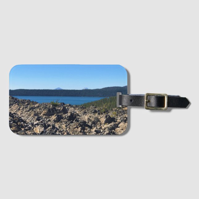 Etiqueta De Bagagem Paulina Lake, OR (Frente Horizontal)