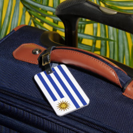 Etiqueta De Bagagem pavilhão Uruguai