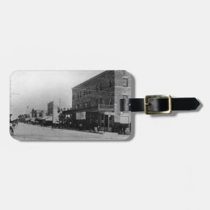 Etiqueta De Bagagem Pedestres, ciclistas, e cavalo-carruagems