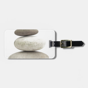 Etiqueta De Bagagem Pedras do yogo do zen