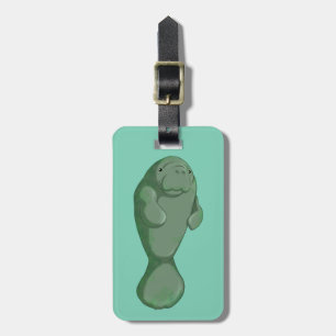 Etiqueta De Bagagem Peixe-boi