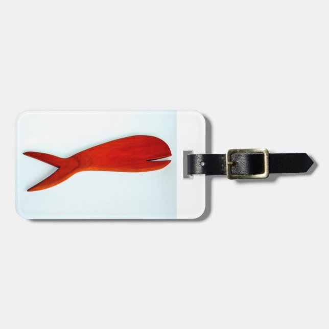 Etiqueta De Bagagem peixe-cereja (Frente Horizontal)