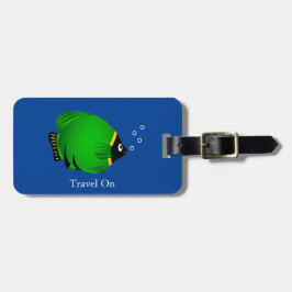 Etiqueta De Bagagem Peixe Dourado Personalizado