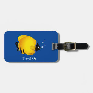 Etiqueta De Bagagem Peixe Dourado Personalizado