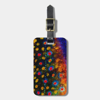 Etiqueta De Bagagem "Pele bonita, truta de ribeiro "