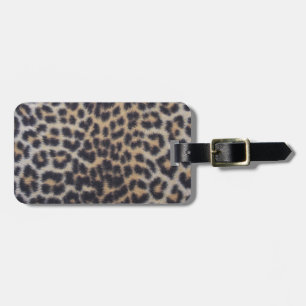 Etiqueta De Bagagem Pele-leopardo