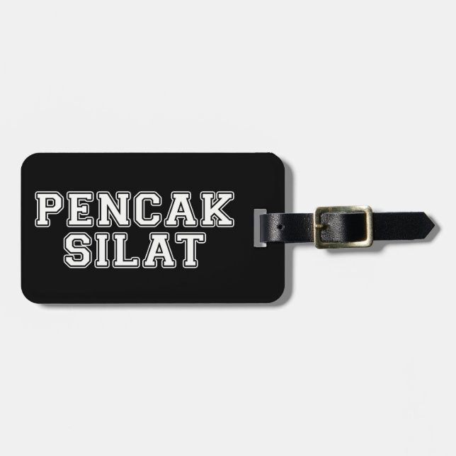 Etiqueta De Bagagem Pencak Silat (Frente Horizontal)