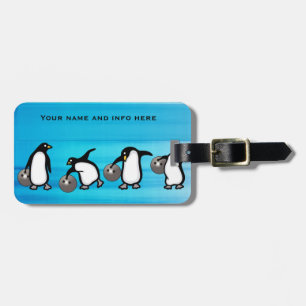Etiqueta de Bagagem Penquin