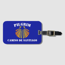 Etiqueta De Bagagem peregrinos do Caminho de Santiago de Compostela