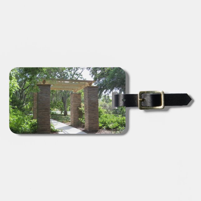 Etiqueta De Bagagem pergola no caminho (Frente Horizontal)