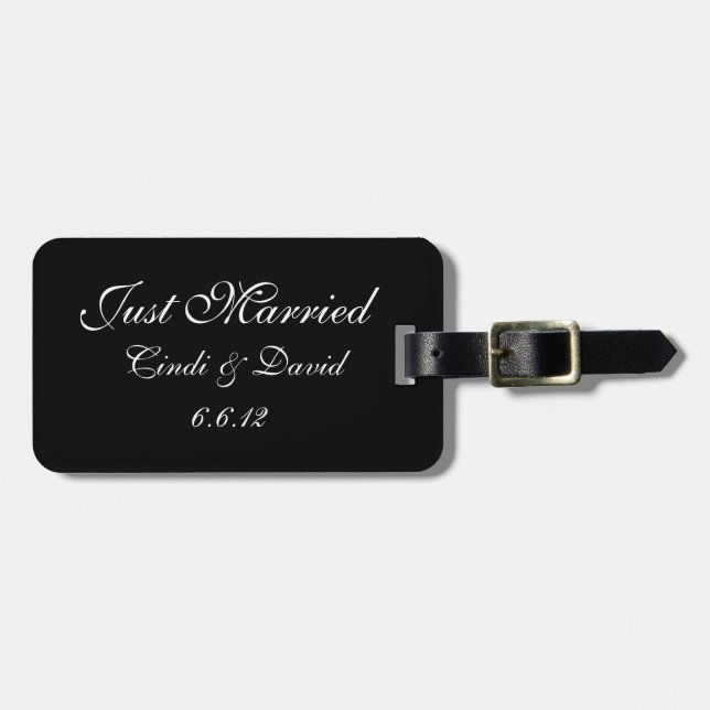 Etiqueta de bagagem personalizada (Frente Horizontal)