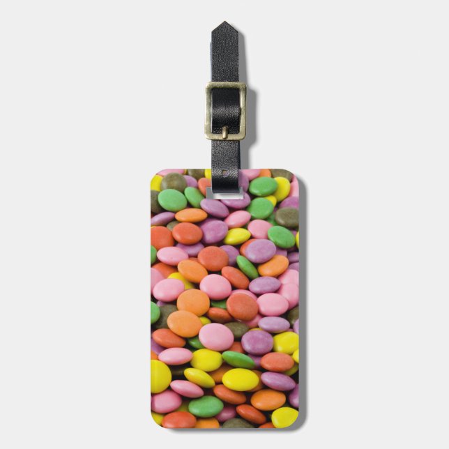 Etiqueta de bagagem personalizada Bonbons doce (Frente Vertical)