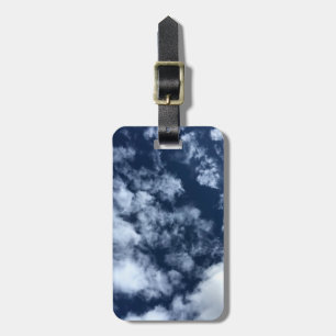 Etiqueta de bagagem personalizada - céu