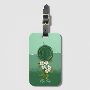 Etiqueta de Bagagem Personalizada com Selo de Cera