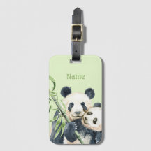 Etiqueta de Bagagem Personalizada Custa | Pandas
