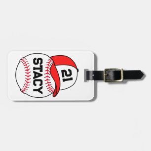 Etiqueta de Bagagem Personalizada de Beisebol Espo