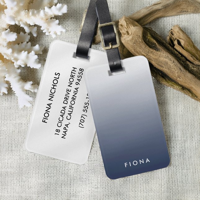 Etiqueta de Bagagem Personalizada de Forno de mari (Criador carregado)