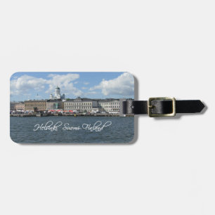 Etiqueta de bagagem personalizada de Helsínquia Ha