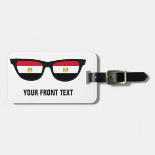 Etiqueta de bagagem personalizada de Shades Egípci