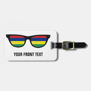 Etiqueta de bagagem personalizada de Shades Mauríc