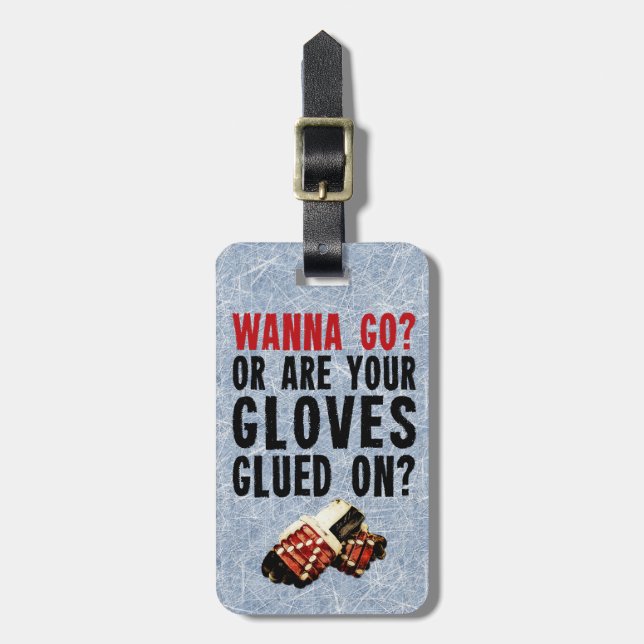 Etiqueta de Bagagem Personalizada do Engraçado Hoc (Frente Vertical)