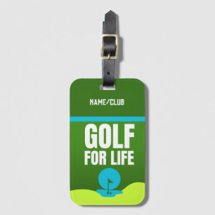 Etiqueta de Bagagem Personalizada do Golf Club