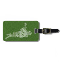 Etiqueta de Bagagem Personalizada Do Jogador De La