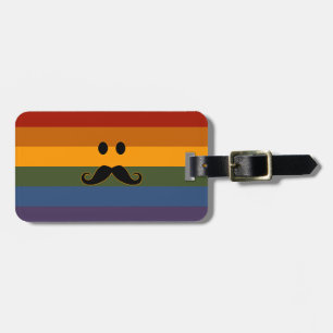 Etiqueta de bagagem personalizada do Orgulho de bi