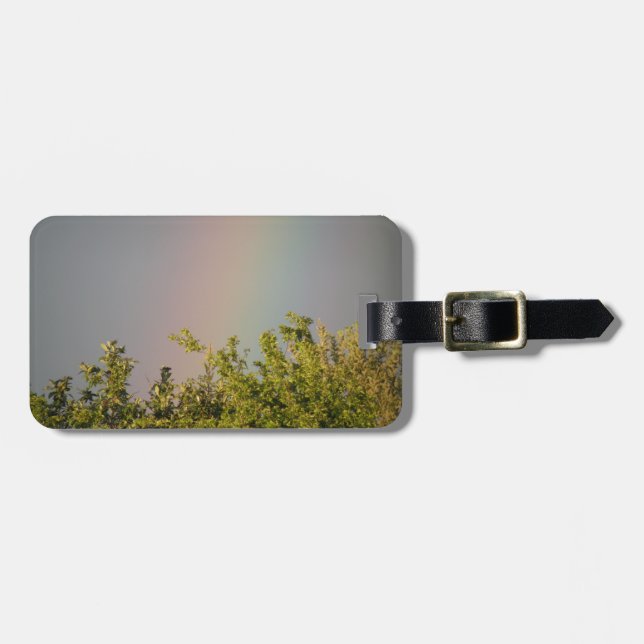Etiqueta de Bagagem Personalizada do Rainbow Sky (Frente Horizontal)
