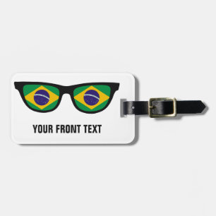 Etiqueta de bagagem personalizada do Shades Brasil