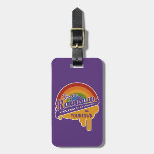 Etiqueta de bagagem personalizada do Team Rainbow