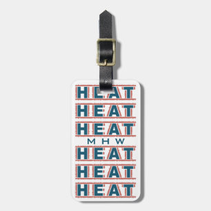Etiqueta de bagagem personalizada HEAT
