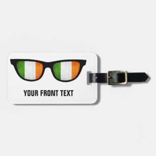 Etiqueta de bagagem personalizada Irish Shades