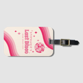 Etiqueta de Bagagem Personalizada para Último Fim 