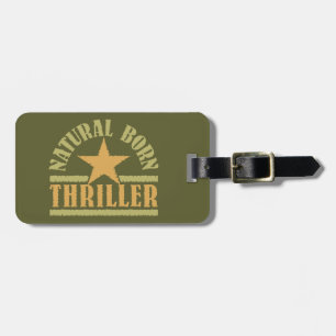 Etiqueta de bagagem personalizada Thriller de Nasc