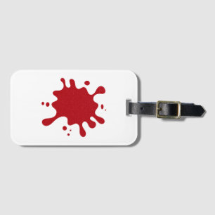 Etiqueta de Bagagem Personalizada Tomate Vermelho 